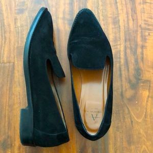 Aquatalia suede loafer, made in Italy